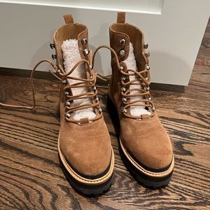 Marc Fisher Izzie boots in size 8 — worn once!
